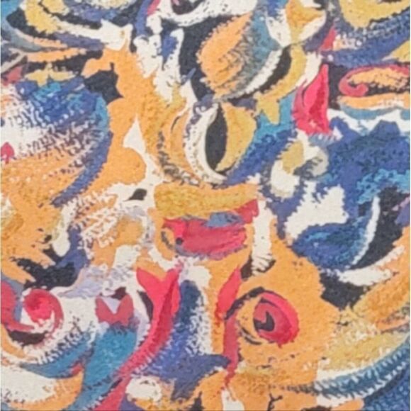 ERMENEGILDO ZEGNA Multicolor Silk Tie 58" Ancient Madder Made in Italy - Picture 3 of 8